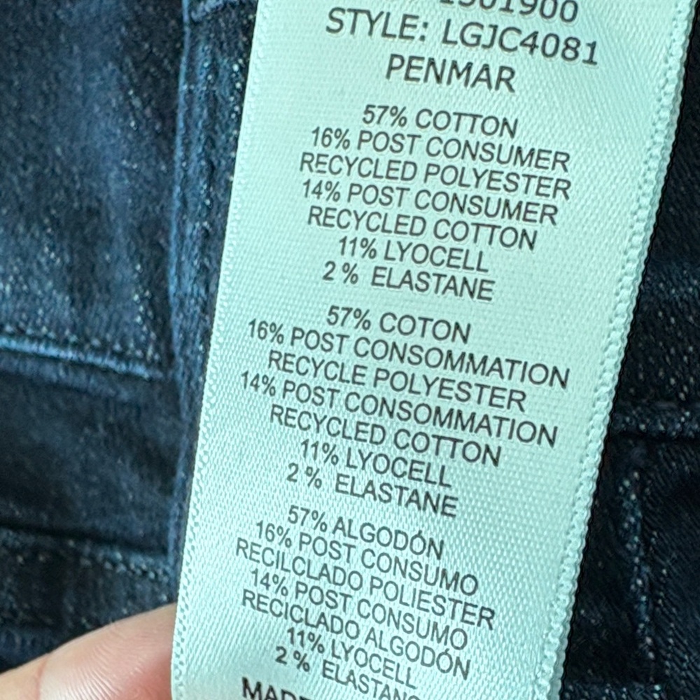 Frame Denim Dark Blue Ankle Jeans - Picture 5 of 9